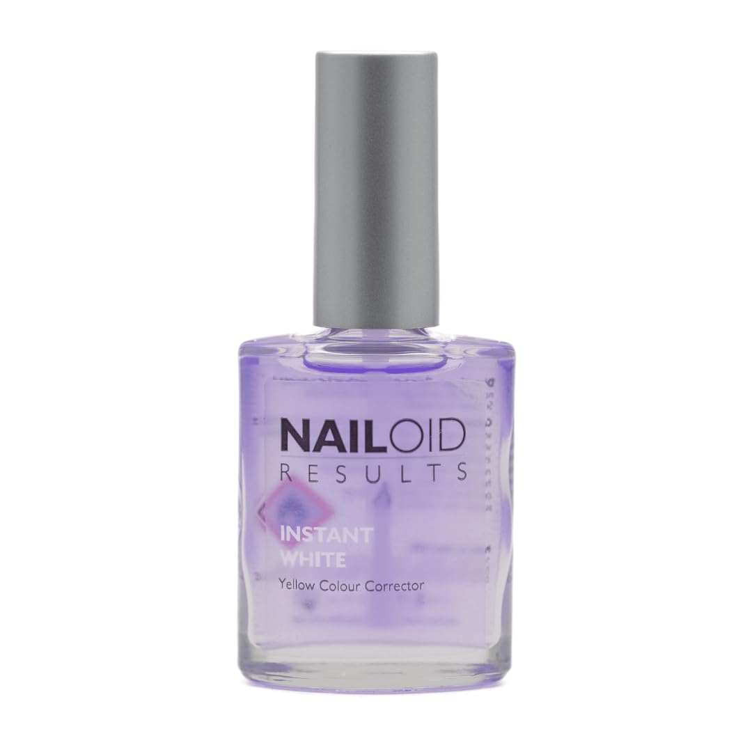 Nailoid Instant White Nail Treatment 12ml - Yellow Colour Corrector with UV Protection 9