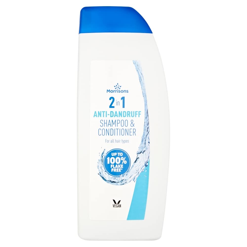 Morrisons Anti-Dandruff Classic 2 In 1 Shampoo & Conditioner, 500ml 1