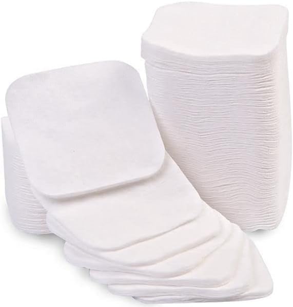 Pack of 40 Square Cotton Wool Pads - 100% Pure Cotton for Daily Cleansing, Toning & Moisturising 6