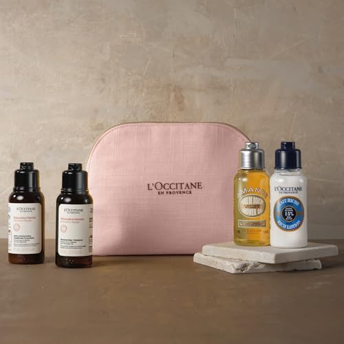 L'OCCITANE Travel Essentials Collection - Premium Clean Beauty Bath & Body Set