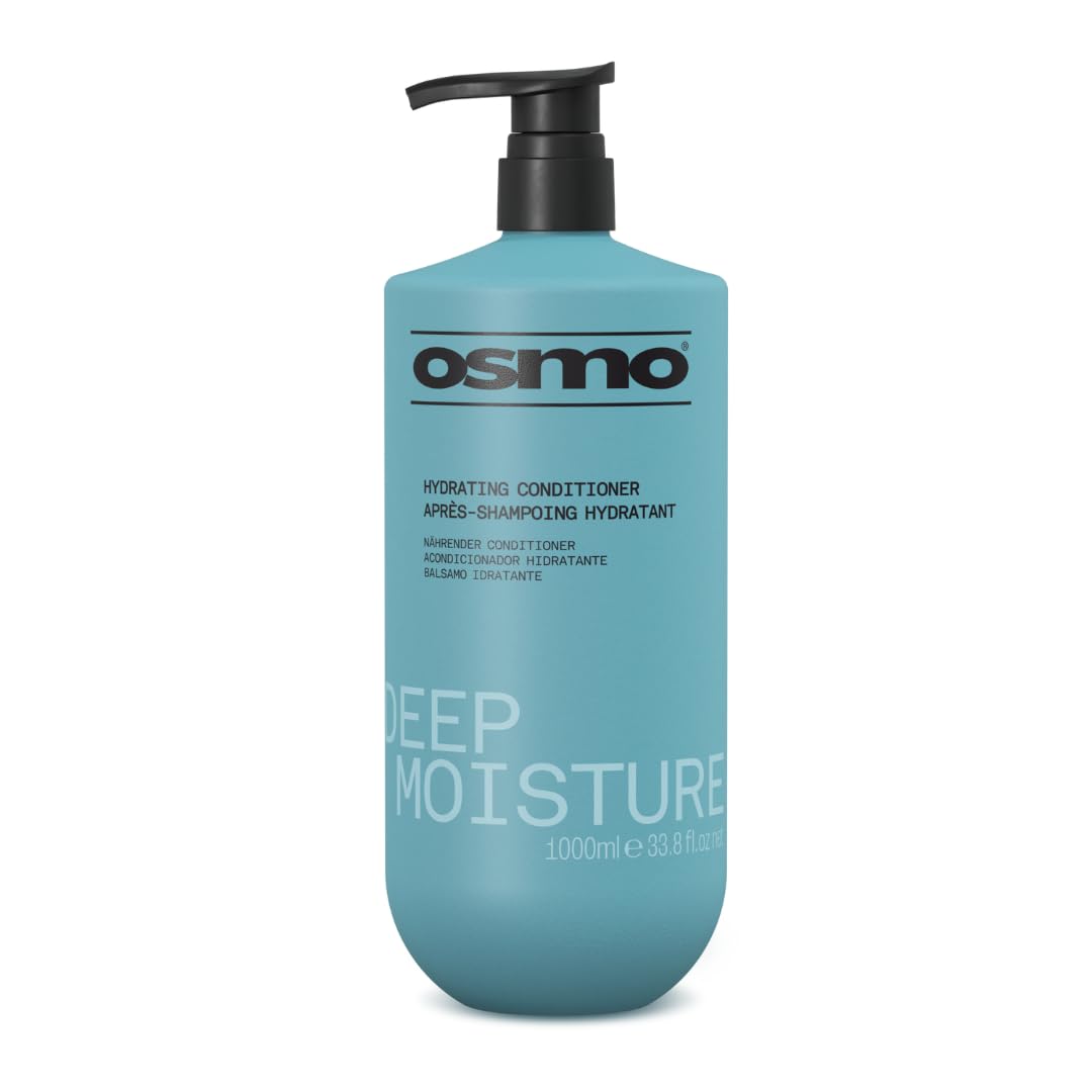 OSMO Deep Moisture Conditioner with Keratin Complex & Pataua Oil for Dry, Damaged Hair 1000ml