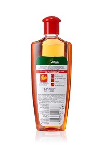 Vatika Naturals Hibiscus Multivitamin Hair Oil with Tea Tree & Rosemary - 200ml