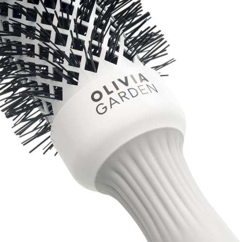 Olivia Garden Expert Blowout Shine Brush - Ceramic Coated Round Brush - Size 35 3