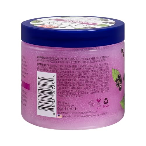 Dr Teal's Black Elderberry Body Sugar Scrub with Essential Oils, 538g 3