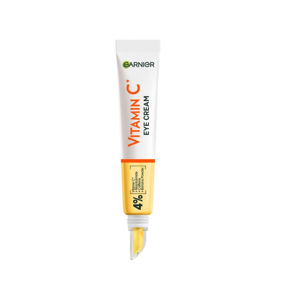 Garnier Vitamin C Eye Cream - Brightening Eye Treatment for Dark Circles (15ml)
