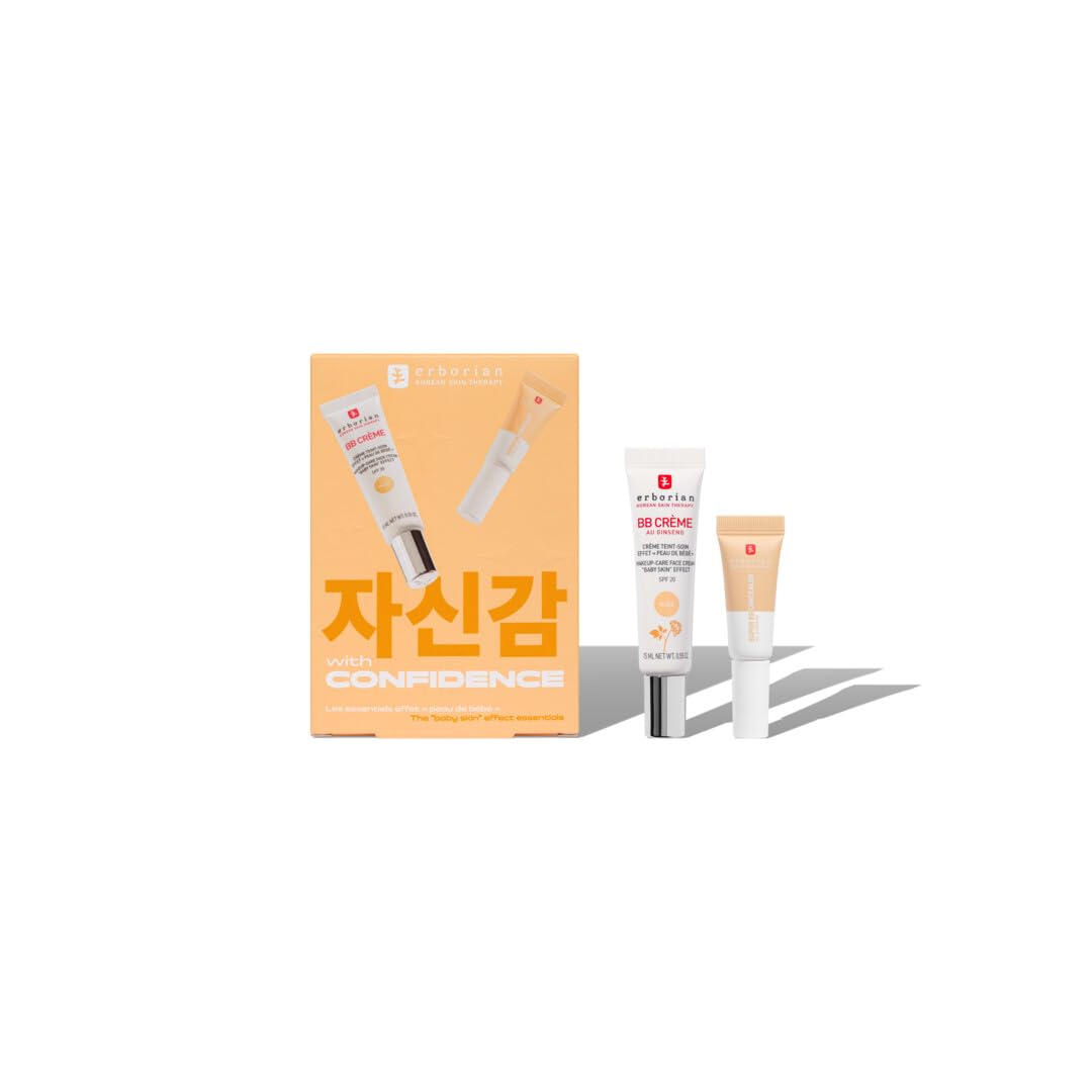 Erborian BB x Super BB Set: BB Cream Nude & Super BB Concealer for 'Baby Skin' Effect