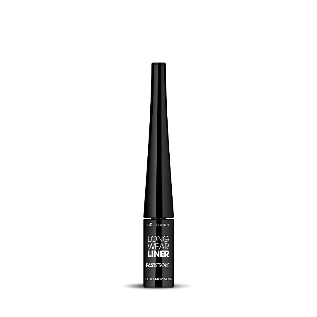 Collection Cosmetics Fast Stroke Long Wear Felt Tip Eyeliner - 14-Hour Ultra-Black Pigment
