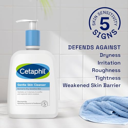 Cetaphil Gentle Skin Cleanser 473ml - Face & Body Wash for Normal to Dry Sensitive Skin 11