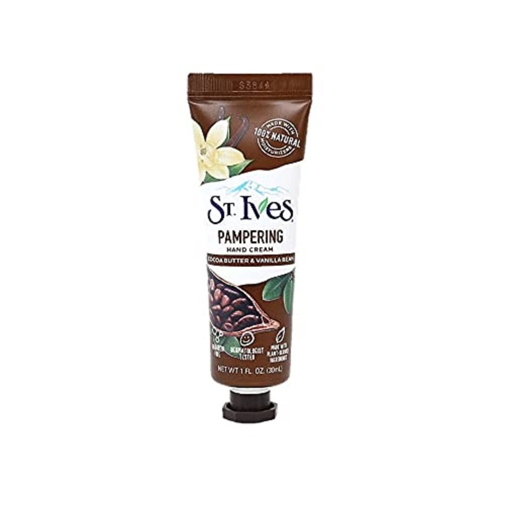 ST. Ives Pampering Hand Cream with Cocoa Butter & Vanilla Beans, 30ml
