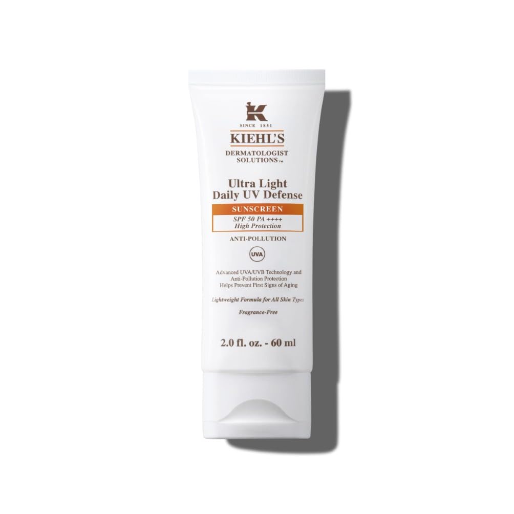 Kiehl’s Ultra Light Daily UV Defence SPF 50 PA++++ Facial Sunscreen