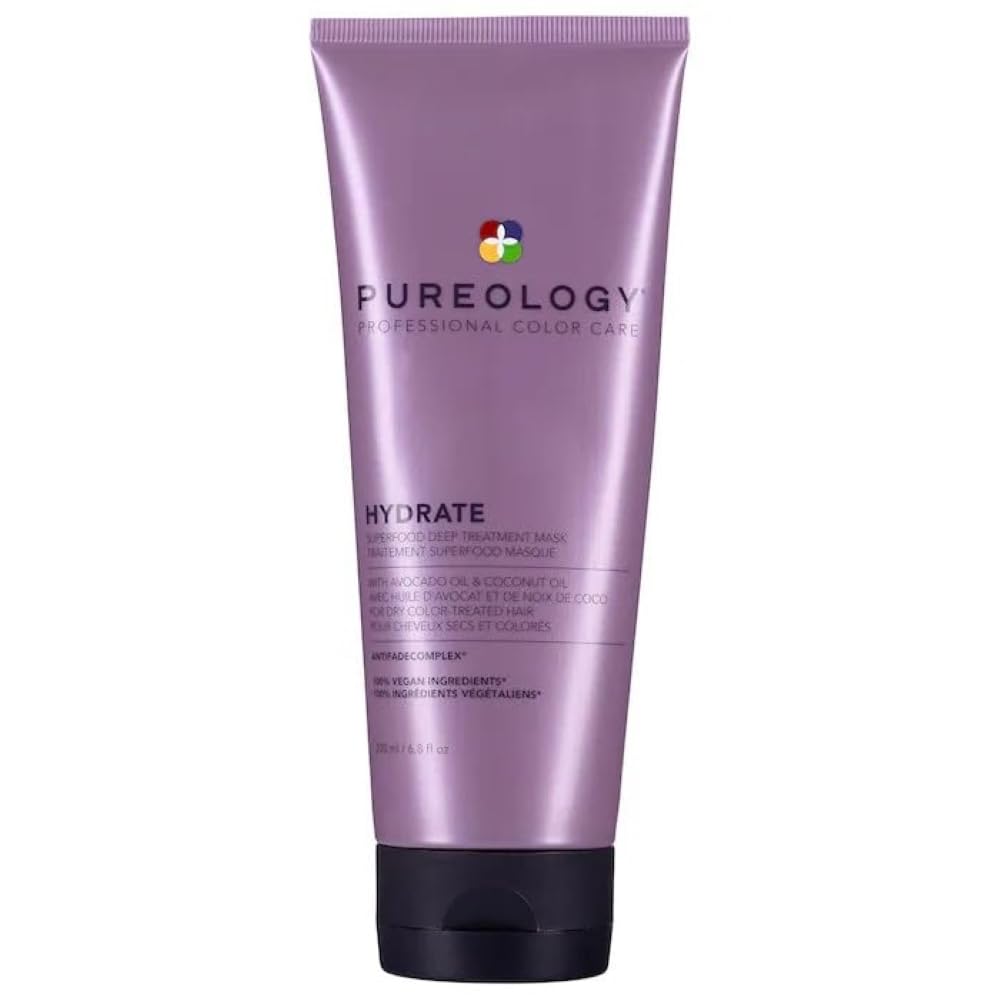 PUREOLOGY Hydrate Superfood Deep Treatment Hair Mask for Medium to Thick Hair