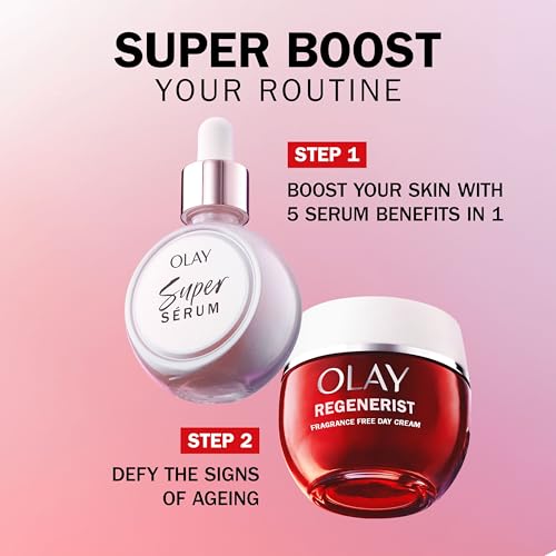 Olay Regenerist Tagescreme, Anti-Falten + Aktive Straffende Feuchtigkeitspflege 10