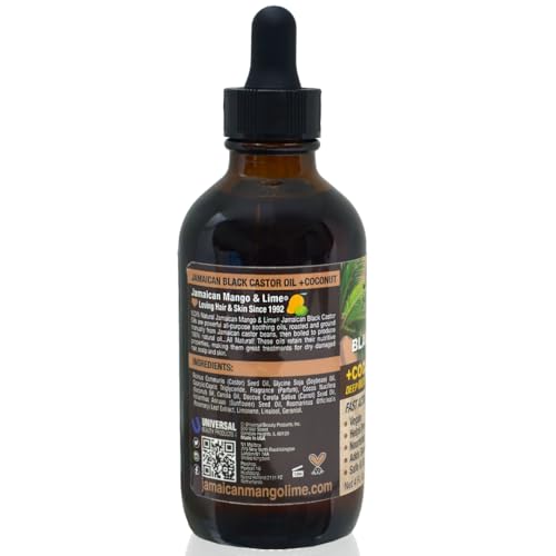 Jamaican Mango & Lime Black Castor Oil with Coconut Oil - 118 ml