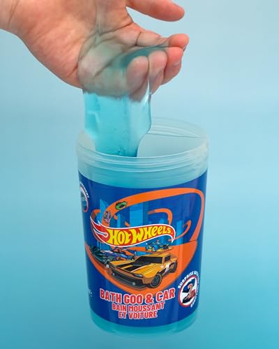 Hot Wheels Bath Goo Slime with Surprise Toy Car (200ml) - Apple Fragrance 8