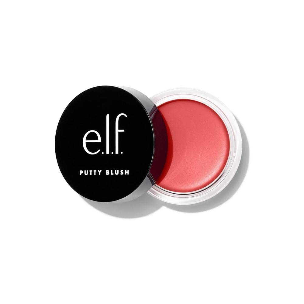 e.l.f. Putty Blush in Tahiti - Creamy, Ultra Pigmented, Argan Oil & Vitamin E Formula