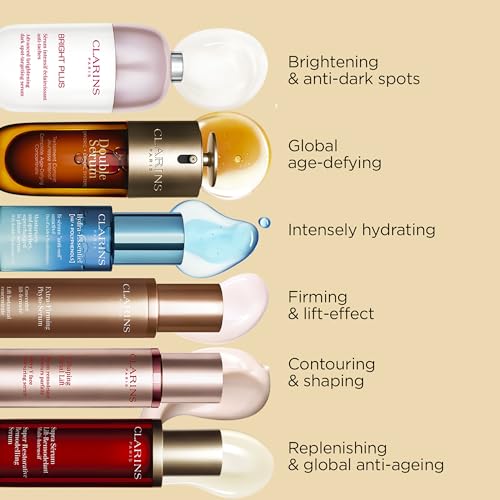CLARINS Double Serum 50ml | Anti Aging Face Serum for Visibly Firming and Smoothing 12