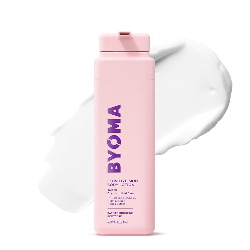 BYOMA Sensitive Body Lotion 400ml: Fragrance-Free Moisturiser with Oat Extract & Shea Butter