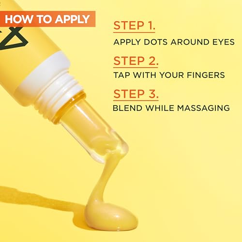 Garnier Vitamin C Eye Cream - Brightening Eye Treatment for Dark Circles (15ml) 11