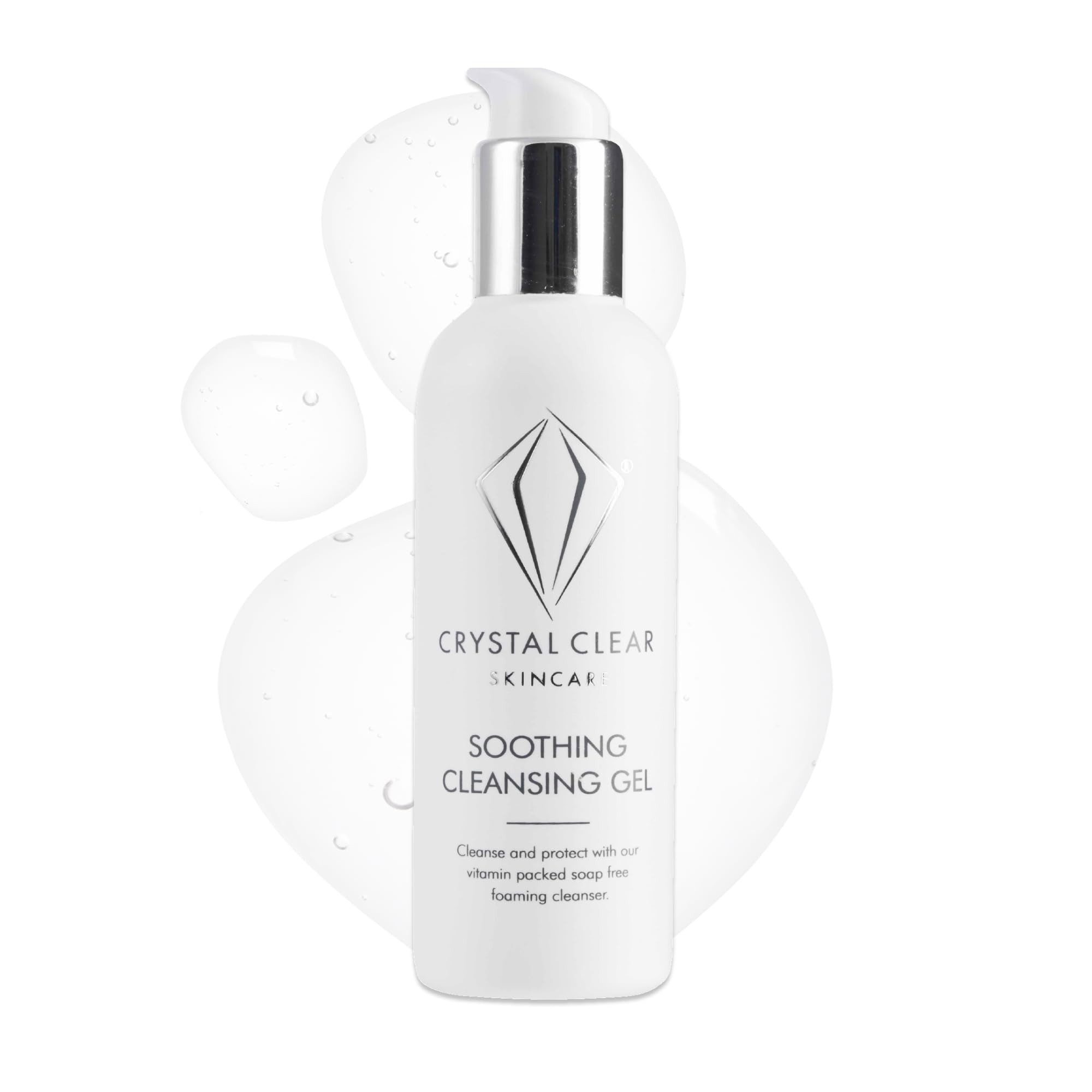 Crystal Clear Skincare Soothing Cleansing Gel for All Skin Types 200 ml