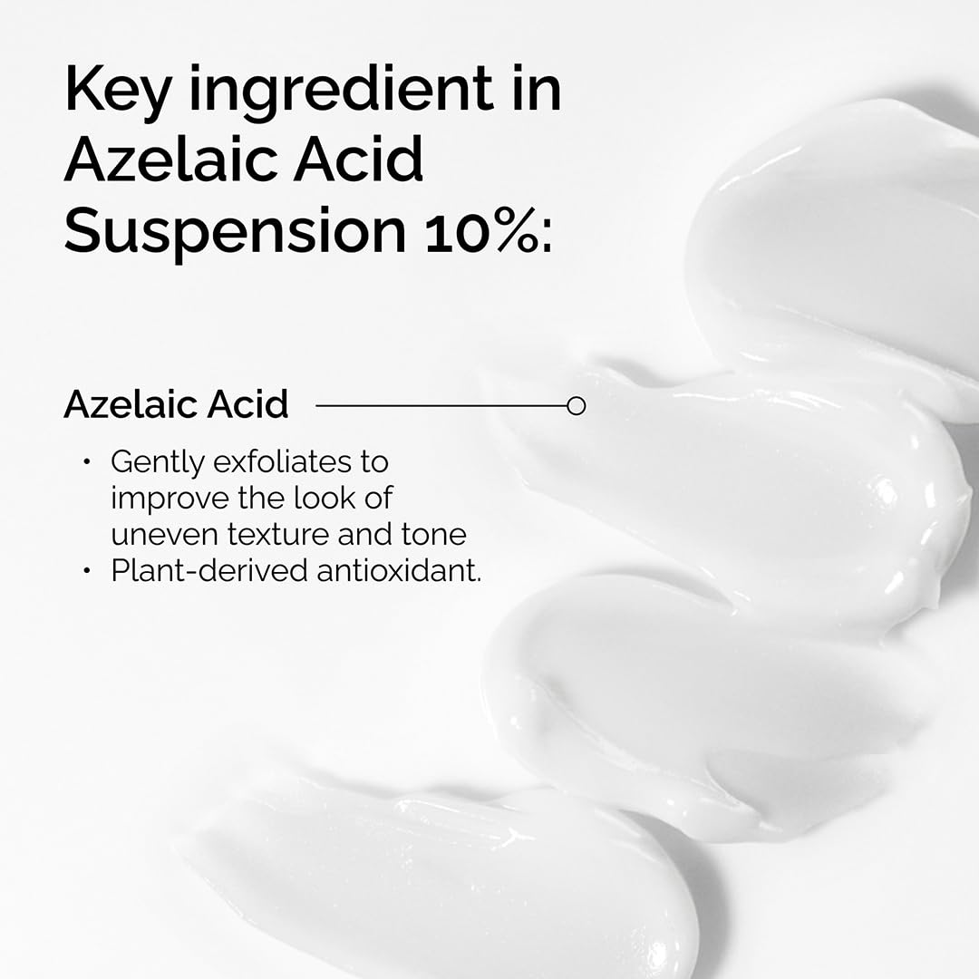The Ordinary Azelaic Acid Suspension 10% Brightening Formula for Uneven Skin Tone