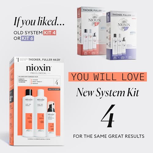 NIOXIN Scalp + Hair Thickening System 4 Kit - Hair Treatment System 11