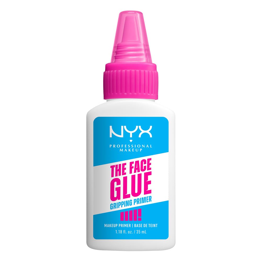 NYX Professional Makeup The Face Glue Primer Gripping Primer for Long-Lasting Wear