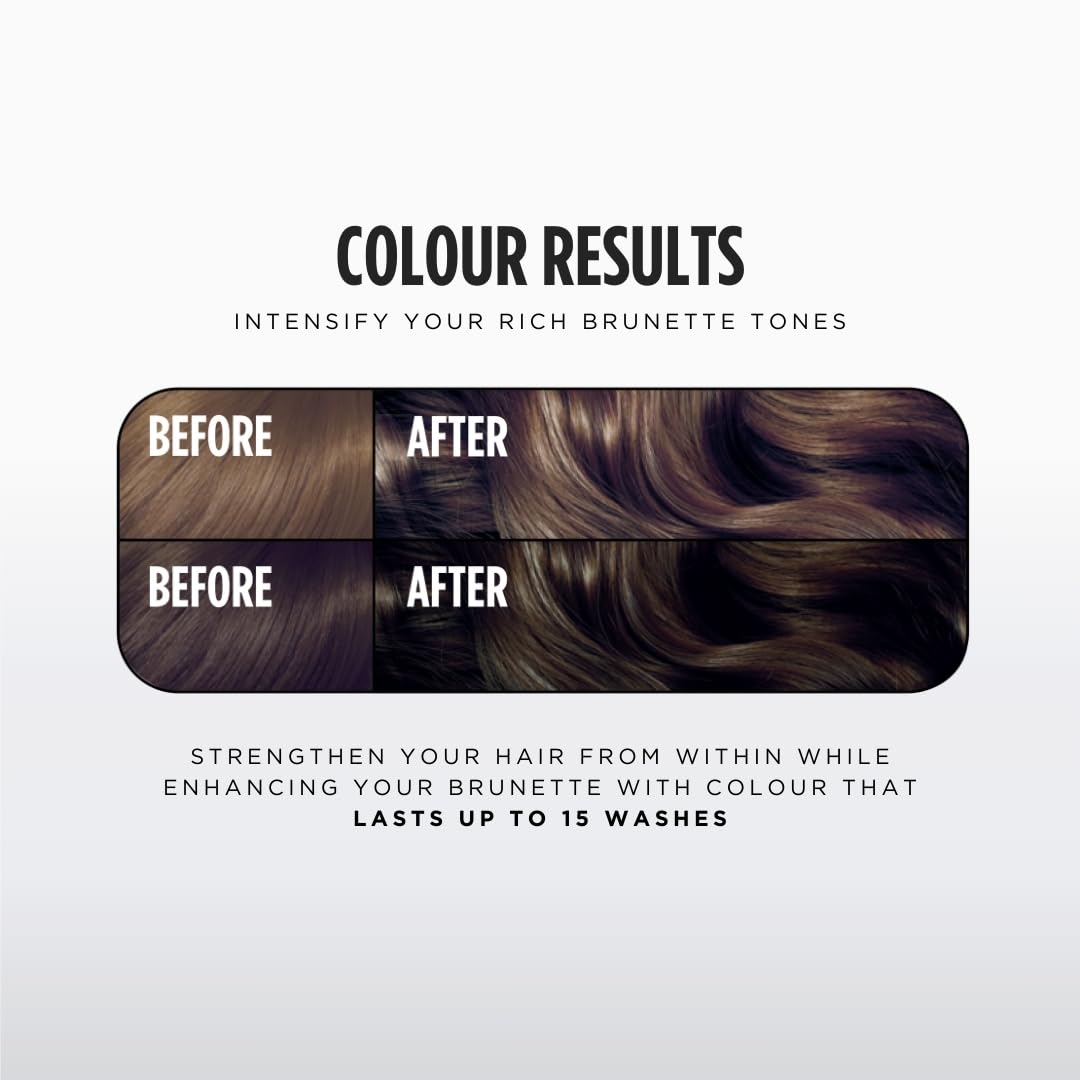 Jerome Russell Colour Bomb Brunettes – Farbauffrischende Haarmaske für kühles Braun – Semi-permanente, pflegende Farb- und Glanzbehandlung – Vegan, tierversuchsfrei, 300 ml 4