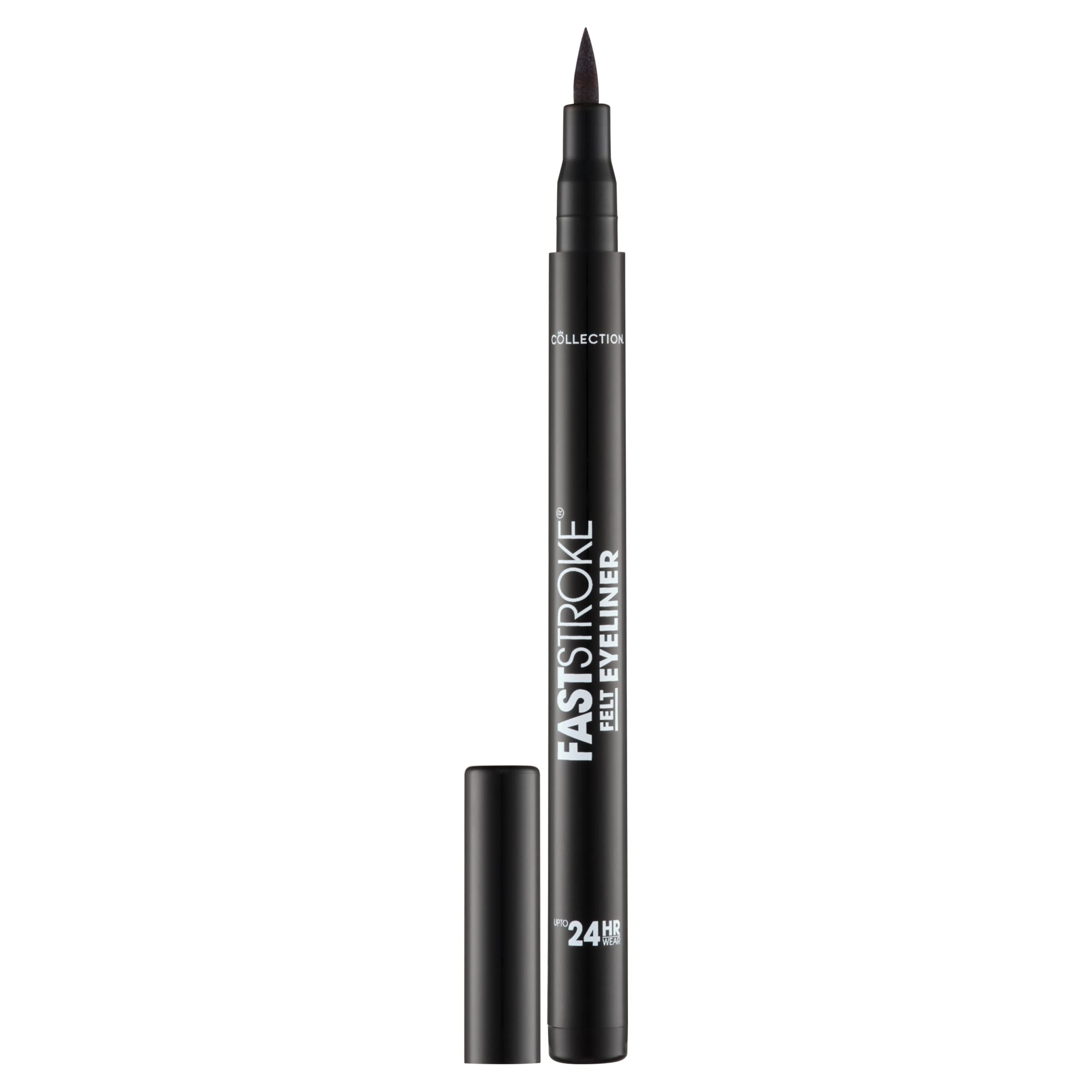 Collection Cosmetics Fast Stroke Felt Tip Eyeliner for Up to 24 Hour Wear