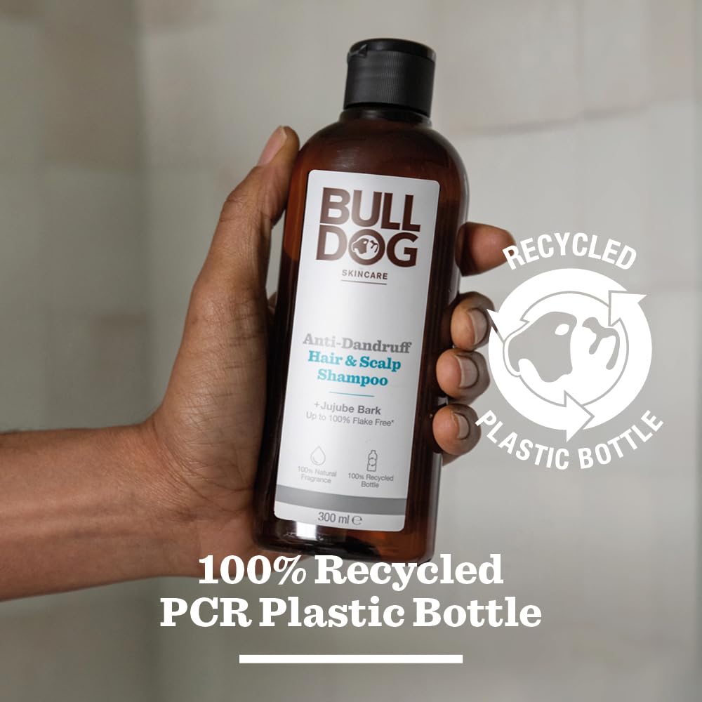 BULLDOG SKINCARE – Anti-Schuppen-Shampoo für Männer, schuppenfreie Kopfhaut, 300 ml 7