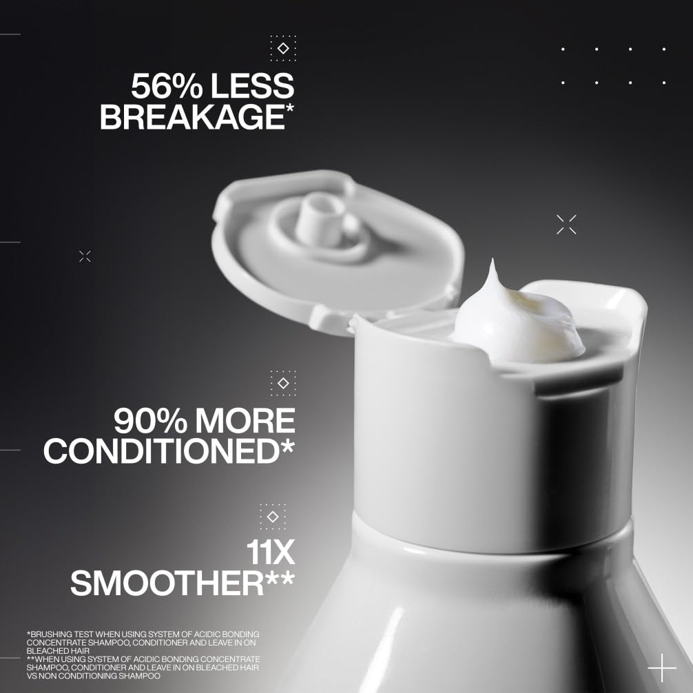 REDKEN Acidic Bonding Concentrate Conditioner, 500ml - Strengthens Bonds, Conditions & Protects 3