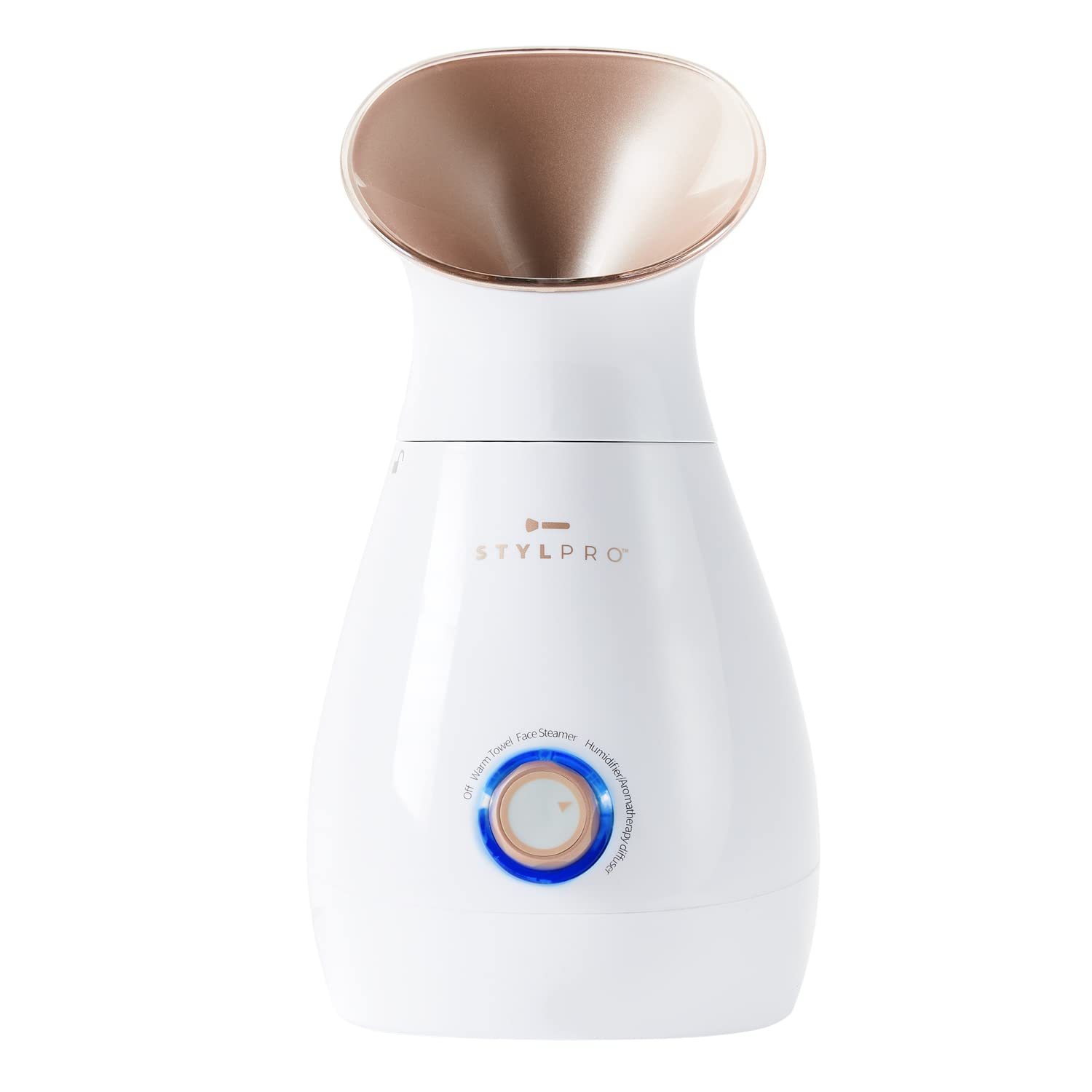 STYLPRO 4-in-1 Ionic Facial Steamer, Humidifier, Diffuser, and Towel Warmer
