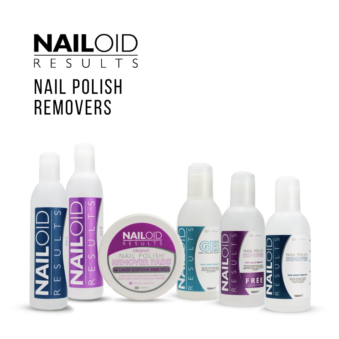 Nailoid Acetone Free Nail Polish Remover with Moisturizing & Conditioning Agents 250ml 5