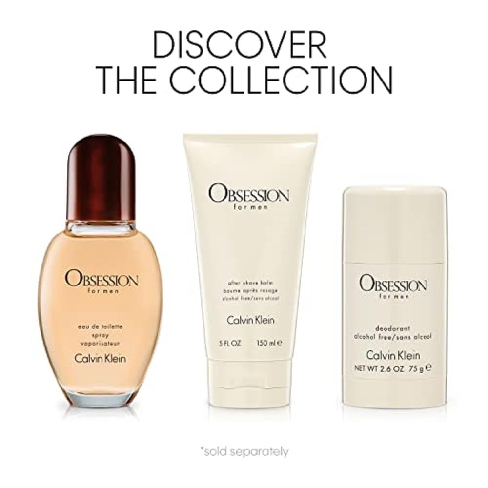 Calvin Klein Obsession for Men Alcohol-Free Deodorant Stick 75g 4