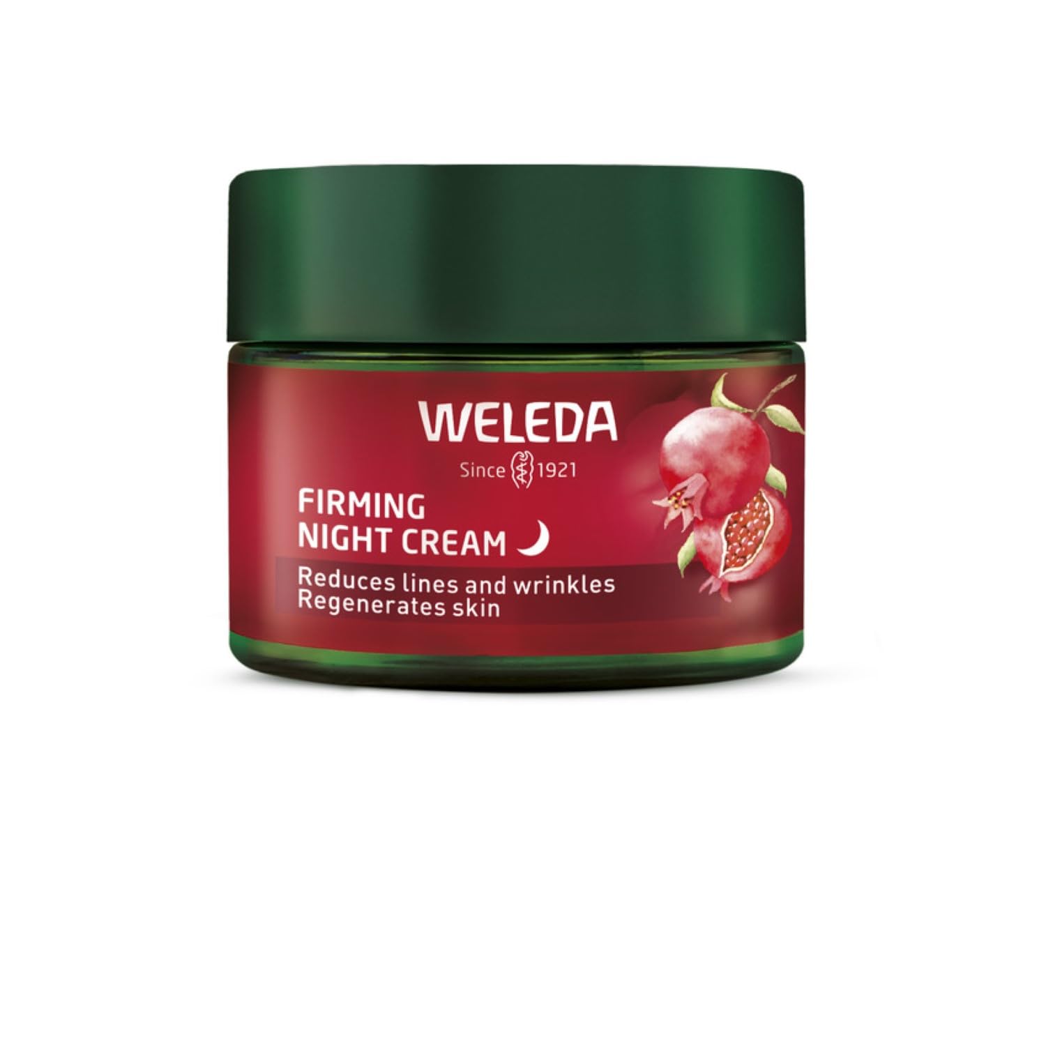 Weleda Firming Night Face Cream with Pomegranate & Maca Peptides for Renewal