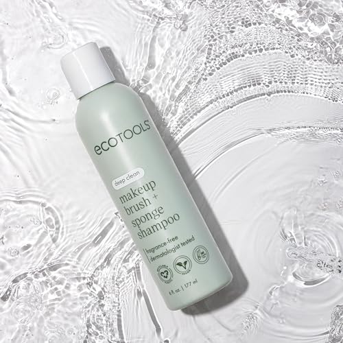 EcoTools Makeup Brush Shampoo Cleansing Gel for Makeup Tools, 177ml 10