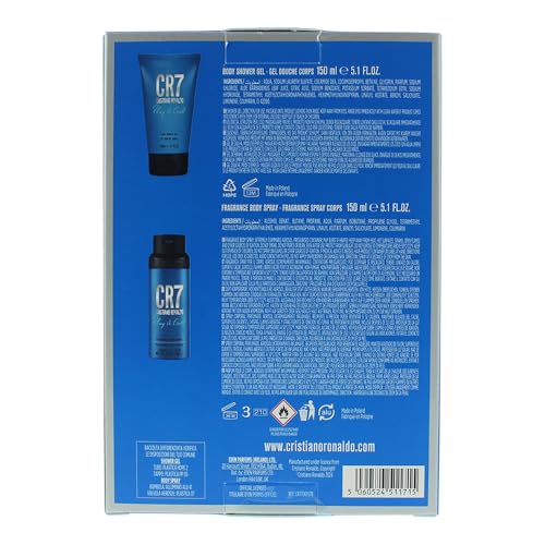 CR7 Play It Cool 2 Piece Gift Set: Shower Gel 150ml 3