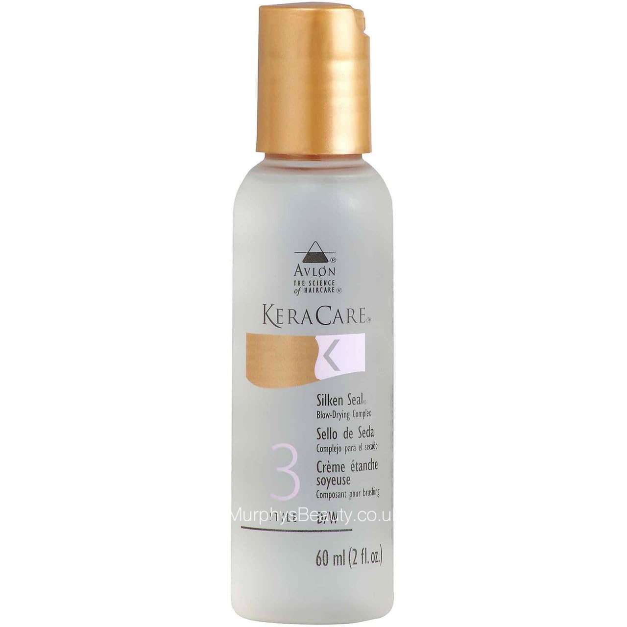 KeraCare Silken Seal 4fl oz: High-Sheen, Oil-Free Blow-Dry & Finishing Complex