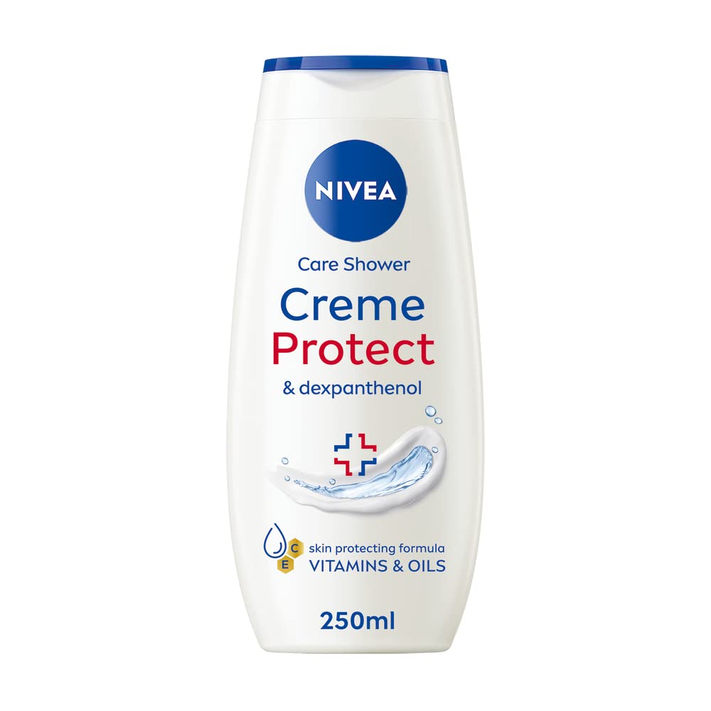NIVEA Creme Protect Shower Cream Gel 250 ml Moisturising with Dexpanthenol