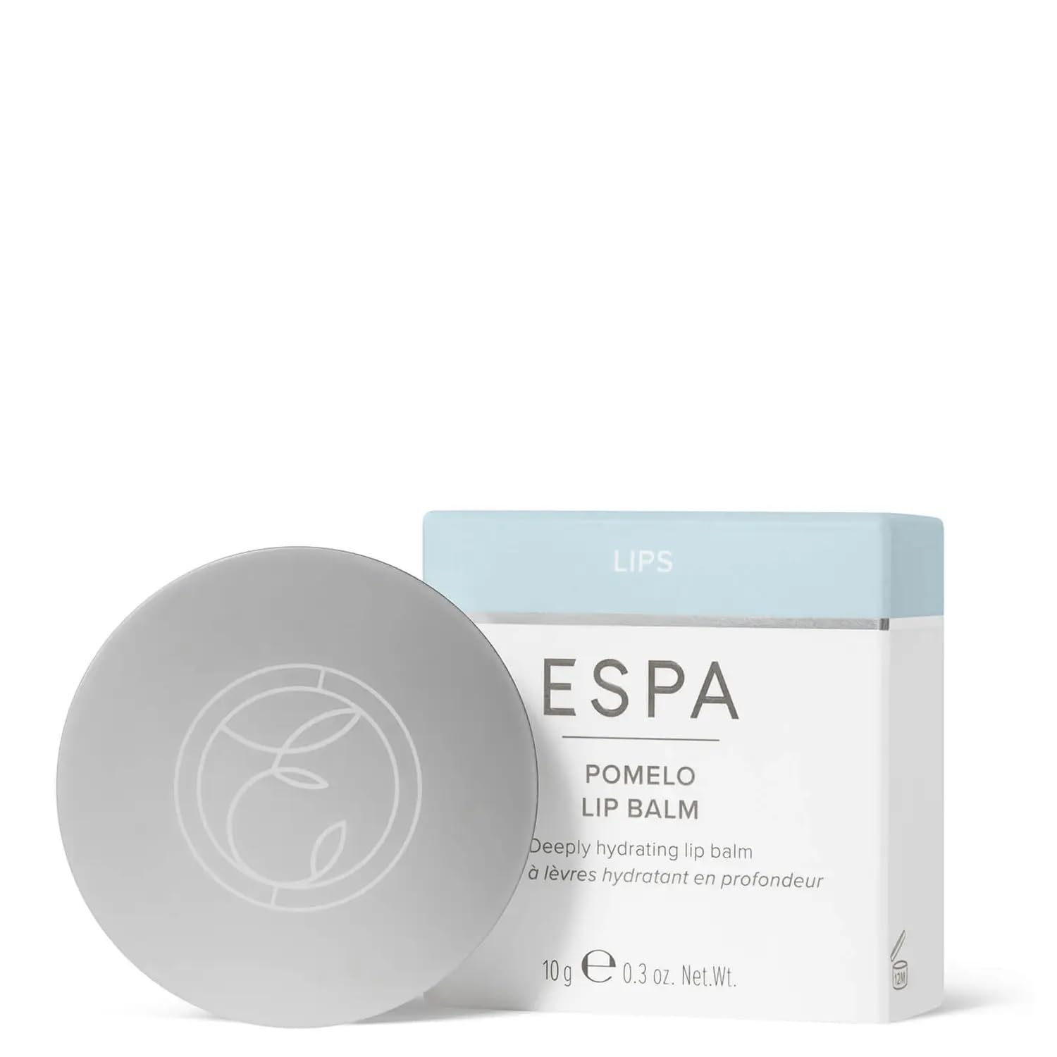 ESPA Pomelo Lip Balm 10g with Wild Mango, Grapefruit & Pomegranate for Soothing