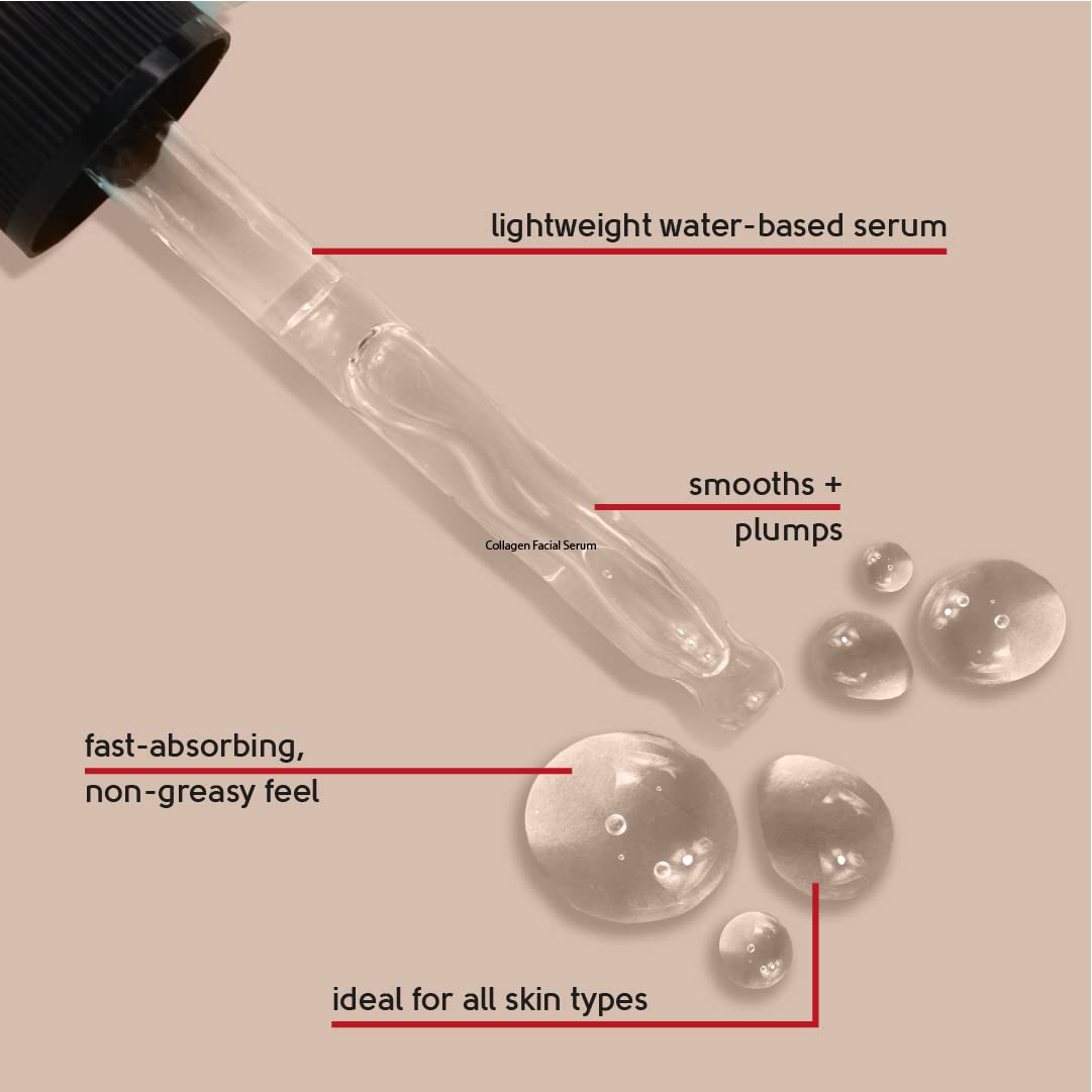 Face Facts Collagen Q10 Facial Serum with Ubiquinone for Elasticity and Fine Lines 3