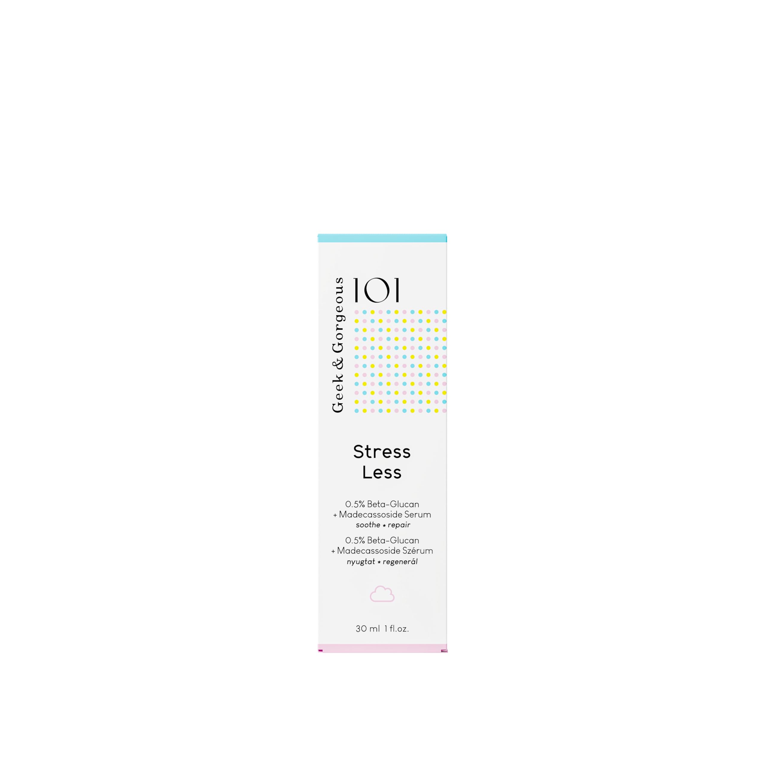 Geek & Gorgeous 101 Stress Less Light Silky Gel with Beta-Glucan & Madecassoside 5