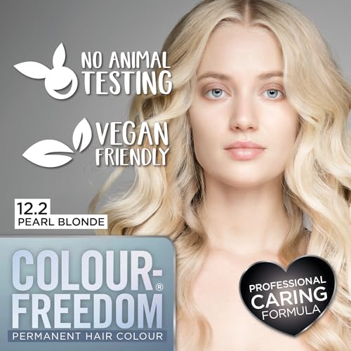 Knight & Wilson Colour Freedom 12.2 Pearl Blonde Permanent Hair Colour - Ammonia-Free