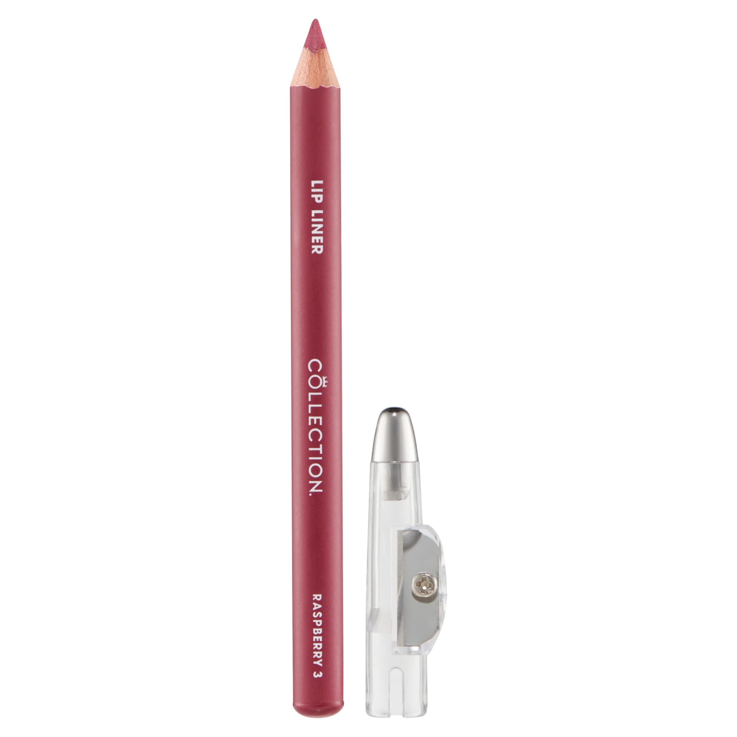 Collection Long-Lasting Lip Liner Pencil with Sharpener - Raspberry Shade