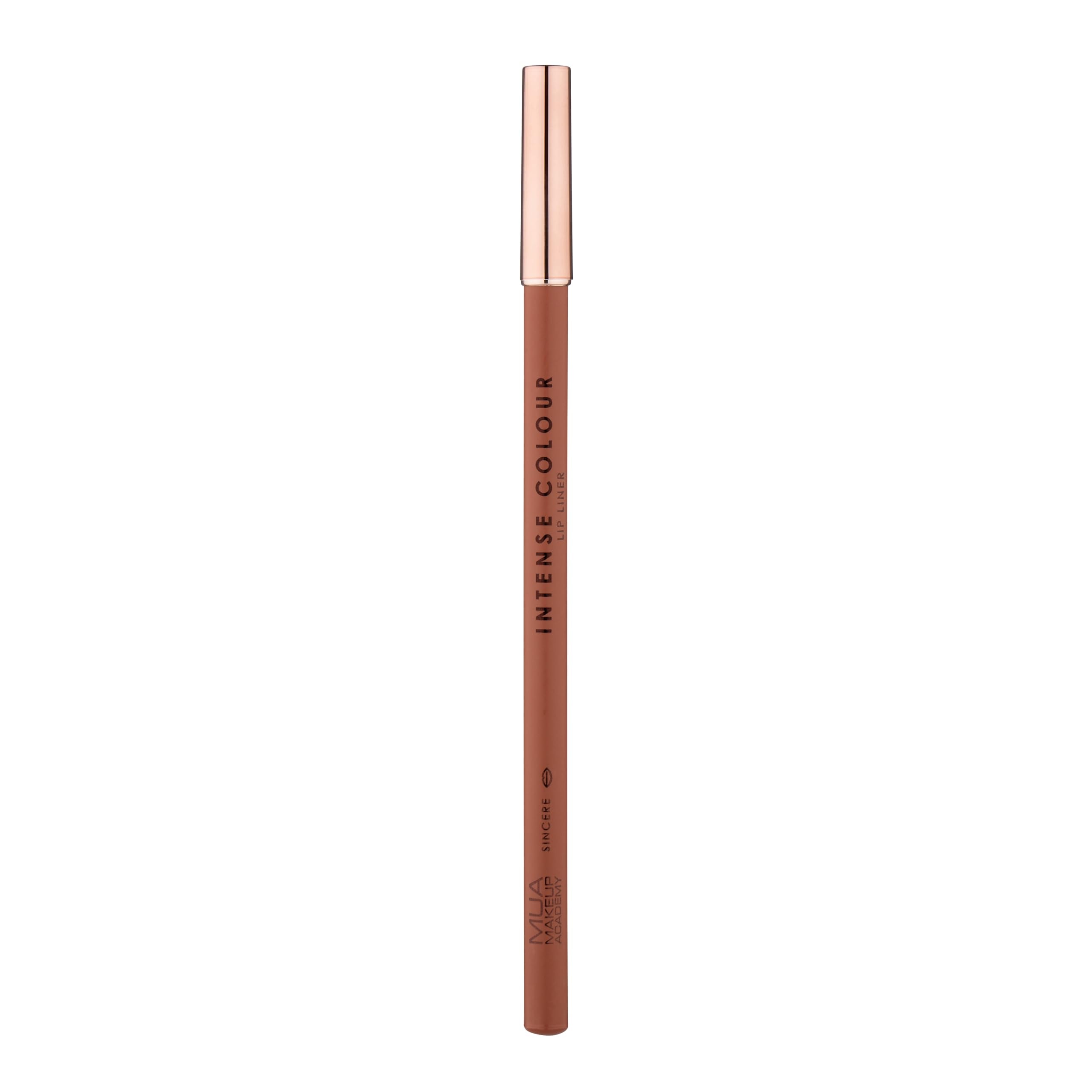 MUA Makeup Academy Intense Colour Lip Liner - Sincere (Neutral Mid Brown Nude)