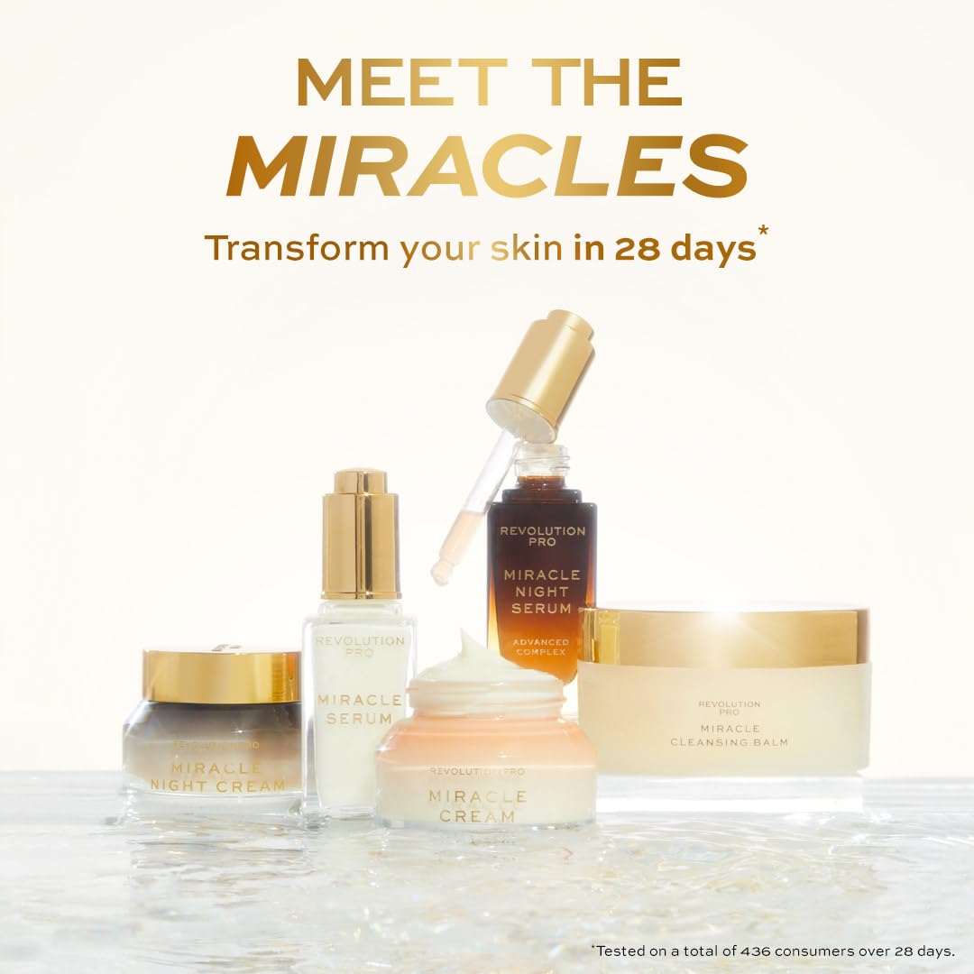 Revolution Pro Miracle Vegan Collagen Cleansing Balm - Hydrating Makeup Melting Cleanser 3