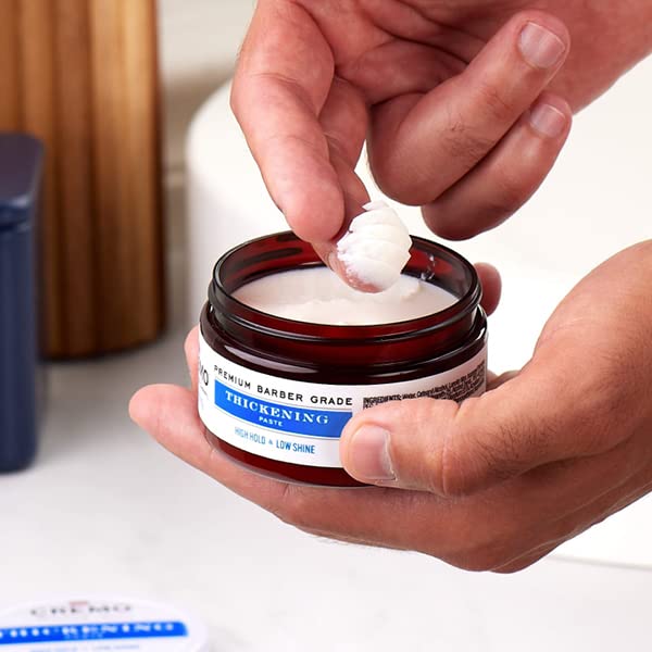 Cremo Thickening Hair Styling Paste for Men, High Hold Low Shine, 113 g 4