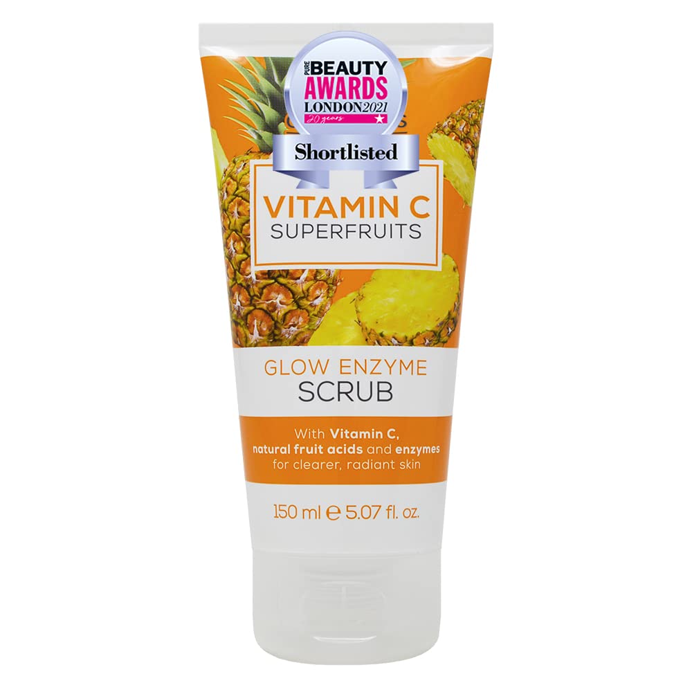 Creightons Vitamin C Superfruits Glow Enzyme Scrub 150ml for Dull Skin