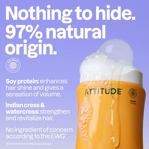 ATTITUDE EWG Verified Volume and Shine Hair Shampoo for Thin Fine Hair 3