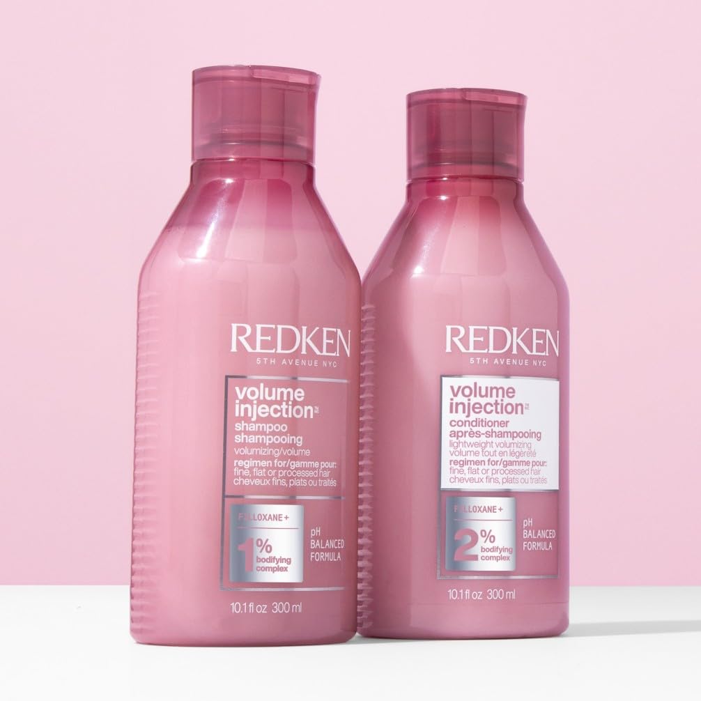 REDKEN Volume Injection Shampoo for Flat, Fine, and Processed Hair with Citric Acid 6