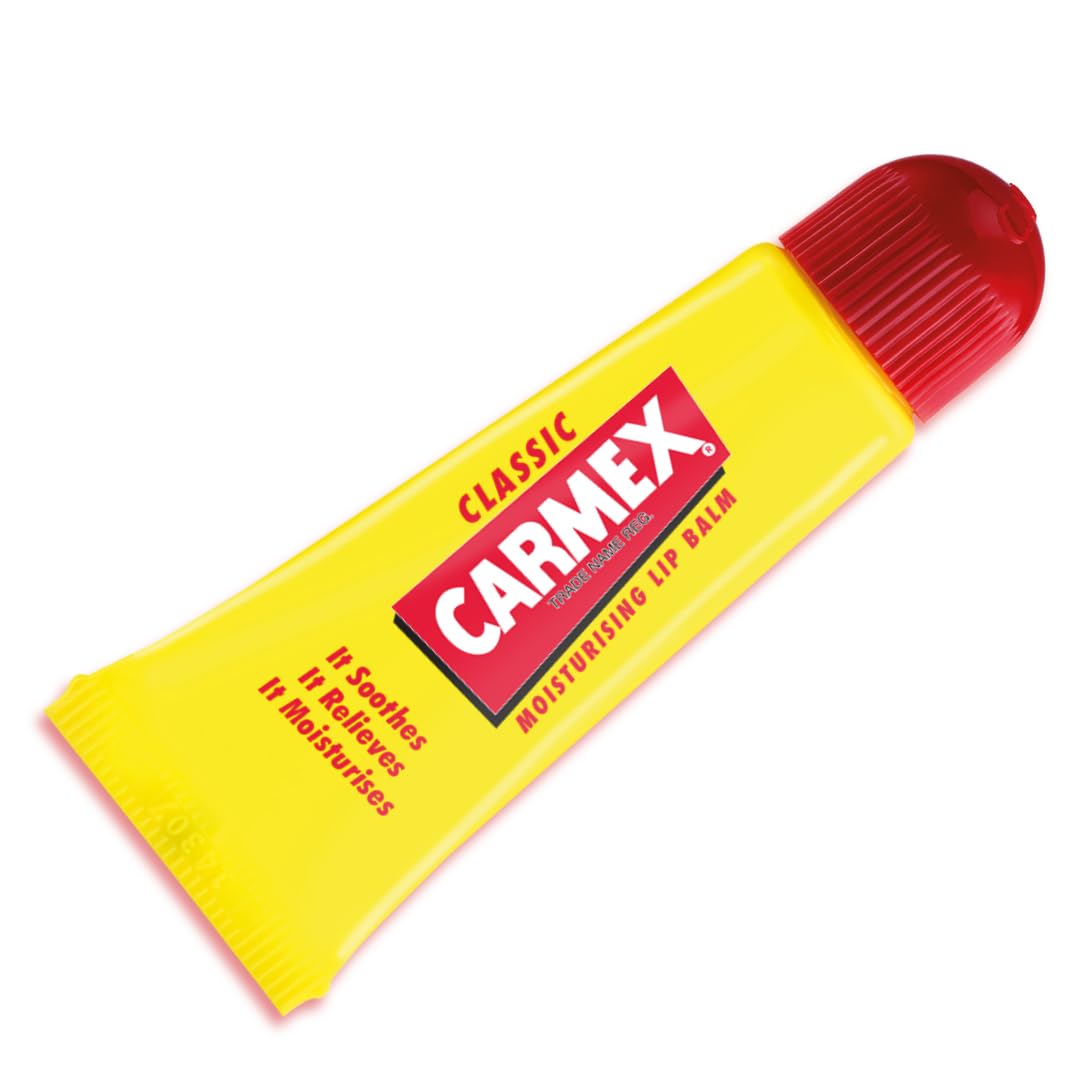 Carmex Classic Moisturising Lip Balm Tube | Soothes, Repairs, and Hydrates Lips